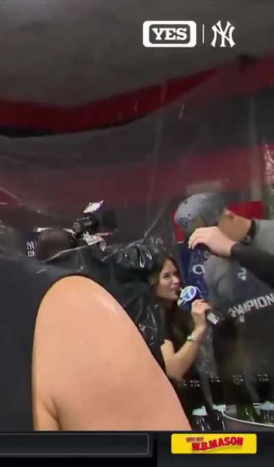 Sam Ryan (ABC 7 New York) - Yankees vs. Guardians (10-19-2024)