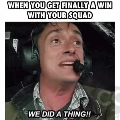 Great feeling, shame it&rsquo;s such rare occasion