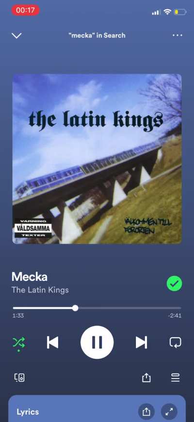 This old Swedish hiphop song has a part where it sounds like he&rsquo;s singing in patois and I&rsquo;m wondering if anyone could help translate