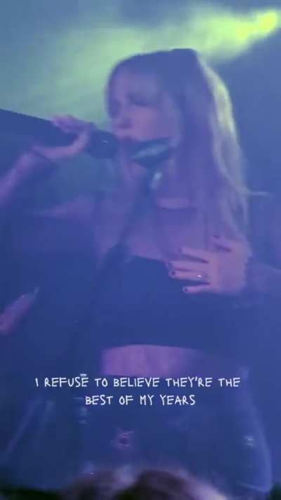 Two years ago was the first Mckenna's performance at the Moroccan Lounge in LA, she performed 'Bittersweet Sixteen' for the 1st time 🩷🥹🎤 | via @h0metownhero on TikTok