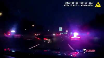 Man gets ran over while running from police