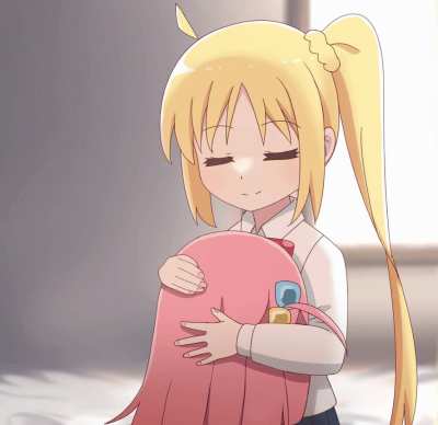 Nijika comforting Bocchi