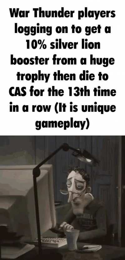Average day in War Thunder