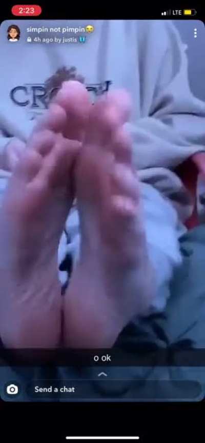 Girl&rsquo;s friend on Snapchat private story