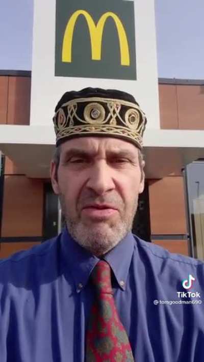McDonald&rsquo;s manager