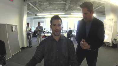 Boss puts pressure over new employee attempting to make a sale