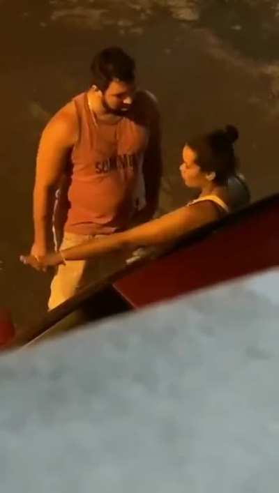 Police in Brazil looking for this piece of shit who brutally beat a woman despite knowing he was being filmed.