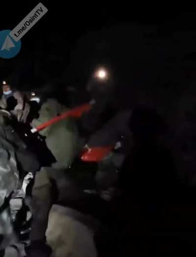 Indian soldiers break a Chinese human barricade. Recorded from the Chinese side, summer, 2020 (sorry for music)