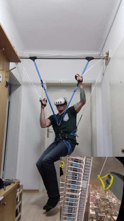 Parachute simulator ( skydive VR sim)
