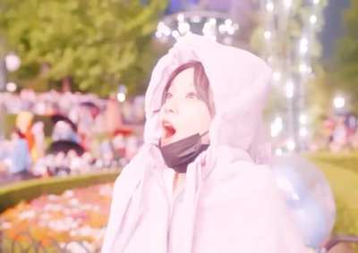 Yuqi Amazed By Fireworks (210514)
