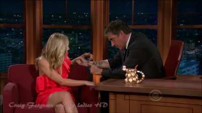 On The Late Late Show with Craig Ferguson - "Take your dress off"