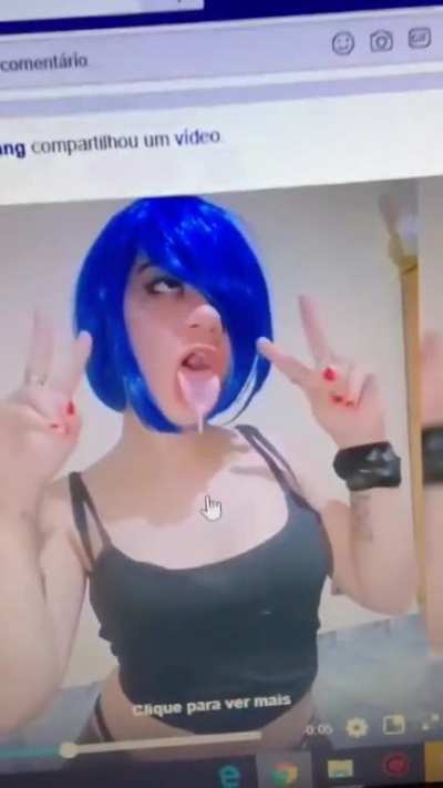 Em e-girl n&atilde;o se mete a pica, se mete porrada