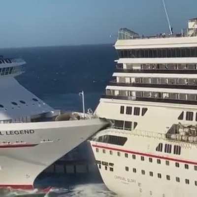 An expensive cruise ship oopsie