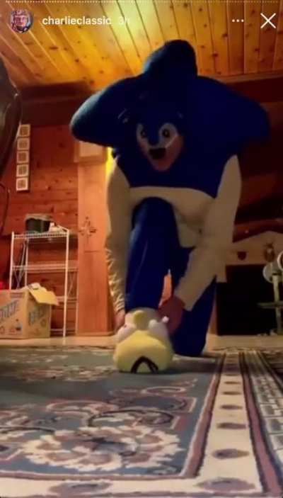 Gotta go fast