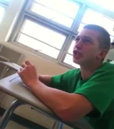 POS students thinking it&rsquo;s funny to record themselves being disrespectful.