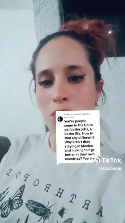 &ldquo;Mexicans don't migrate because they're bored, or lazy, or unpatriotic&rdquo; | &ldquo;You are not being pushed out of your country. You are choosing to leave it&rdquo; (a message for American people living in Mexico, continued)