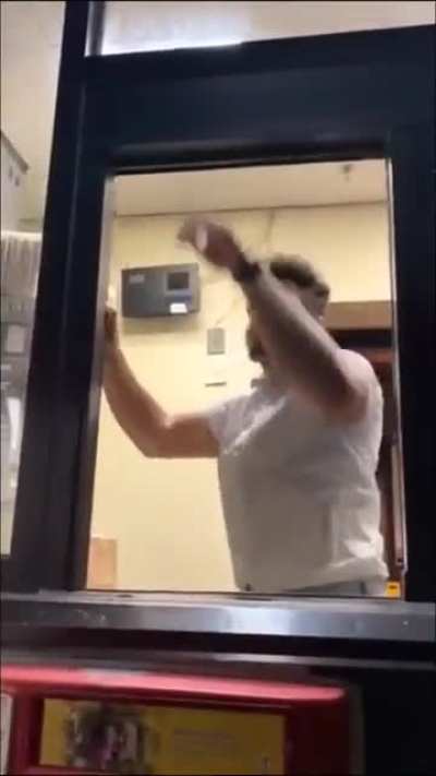 McDonalds Manager loses it on a couple of rude customers