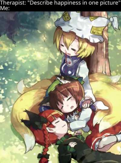 just bing chilling with the cats