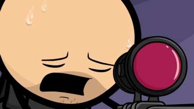 Cyanide &amp;amp; Happiness.. Снайпер