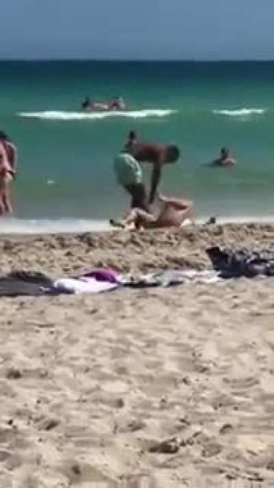 Romance on the beach