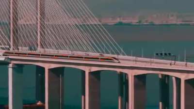 The first cross sea high speed rail