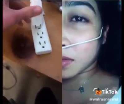 Didn&rsquo;t even need to unplug her