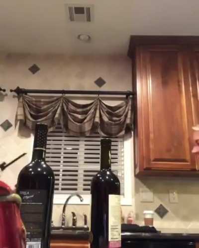 In the absence of the corkscrew