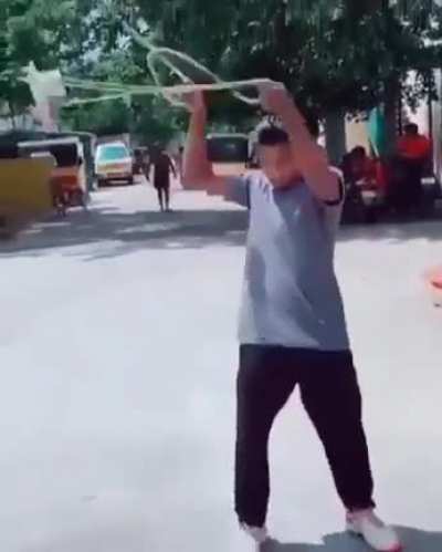 Amazing display of physics
