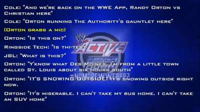 Randy Orton HATES Des Moines.