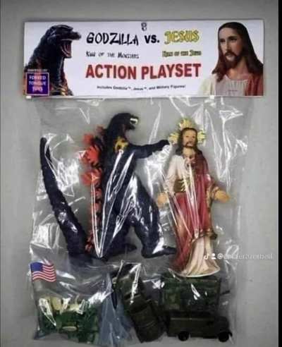 Godzilla vs. Jesus (now with soundtrack)