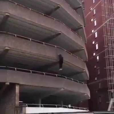 When you don't have time to take the elevator
