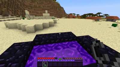 I hear custom nether portal designs are pretty hot right now, so here's a proof of concept for horizontal portals!