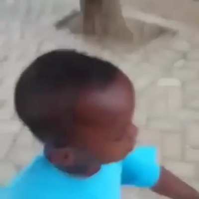 Kick the child