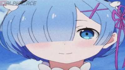 Rem looing a bit different "[meme] "