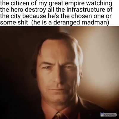 proof so called "heroes" are just insane and should be locked up for the security of the empire