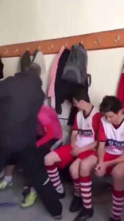 POS Coach "motivating" his team.