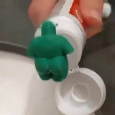 Thanks, I hate toothpaste