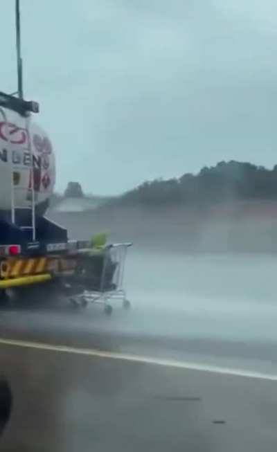 Guess that&rsquo;s one way to catch a ride