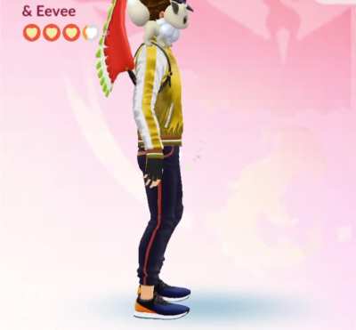 Party popper pose bugs out and scars player&rsquo;s Eevee for life