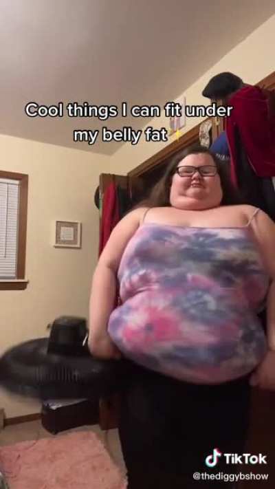 Cool things I can fit under my belly fat
