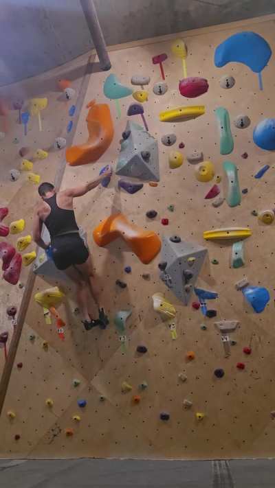 &amp;lt;3 my gym routesetters--this was super fun