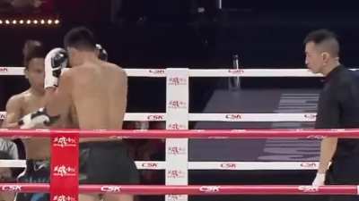 When your opponent makes you look like you never fought before.