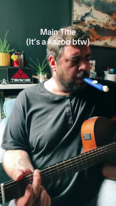 I need your clothes, kazoo and your motorcycle&hellip;