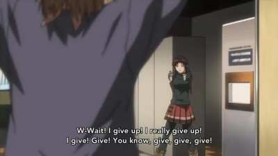 Give? Give me what?