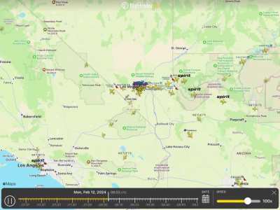 525 private jets departed Las Vegas after the Super Bowl ended. Several had paper straws onboard.