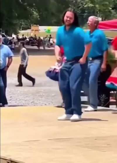 Jesus after turning water to wine in Ohio