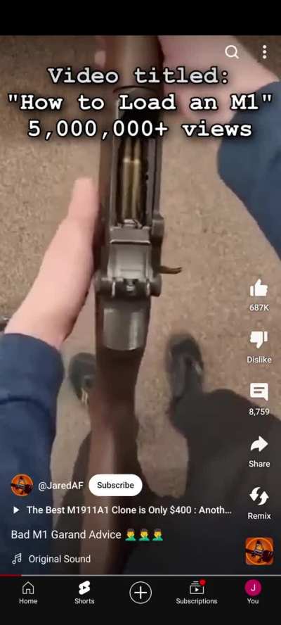 Bro that poor rifle