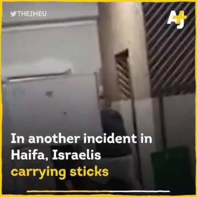 Israeli mob hunt down Palestinians
