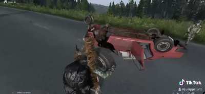 How to flip a car: