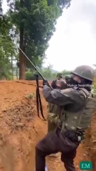 Fighting between Meitei and Kuki militants in Manipur, India
